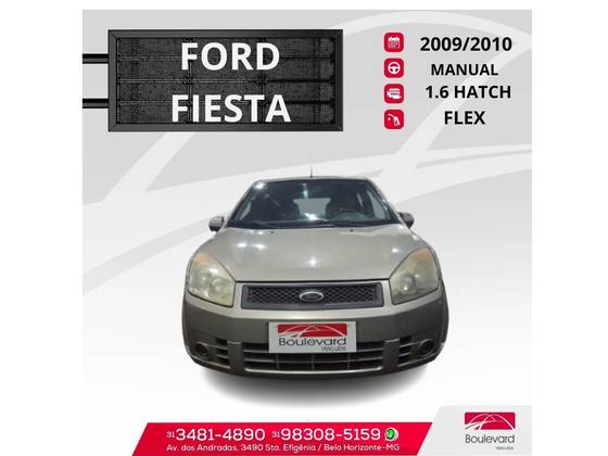 FORD FIESTA 1.6 MPI HATCH 8V FLEX 4P MANUAL FORD FIESTA 1.6 MPI HATCH 8V FLEX 4P MANUAL